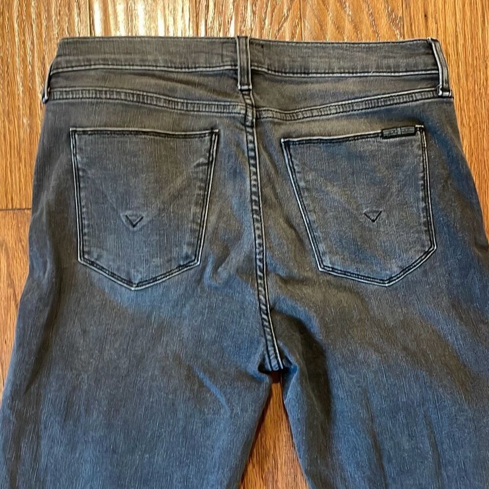 Hudson Krista super skinny mid rise grey jeans size 28 - Picture 10 of 10